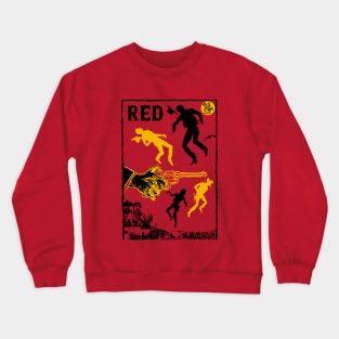 RED Cowboy Crewneck Sweatshirt